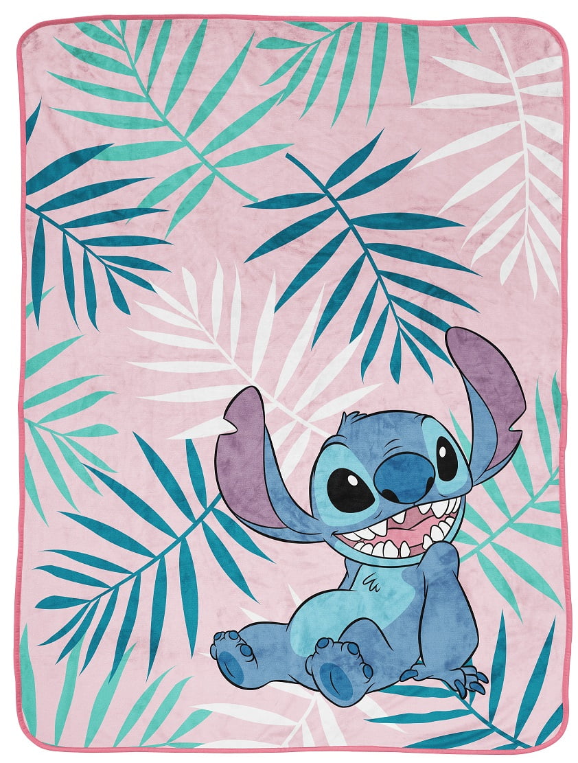 Details about   Lilo and Stitch 50 shades of Stitch Ohana Means Family Sherpa Blanket 