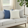 thumbnail image 4 of Nourison Life Styles Verticle Stripes Lt Grey 18" x 18" Throw Pillow, 4 of 5