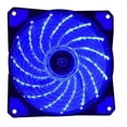 thumbnail image 3 of Ventilador 120 Mm Led Pc Gamer Alto Flujo Atx Gabinete Colores Naceb Azul Naceb Technology NA-0919A, 3 of 5