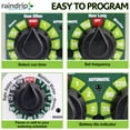 thumbnail image 3 of Aspersor de agua analógico Timer Raindrip R675CT con 3 esferas, 3 of 8