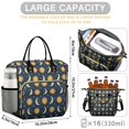 thumbnail image 5 of Sun and Moon Gothic Pattern Insulated Leakproof Lunch Box for Women, Large Lunch Bag for Tween Teen Adult, Loncheras Para Mujer for Work Beach Travel Picnic Camping, 5 of 6
