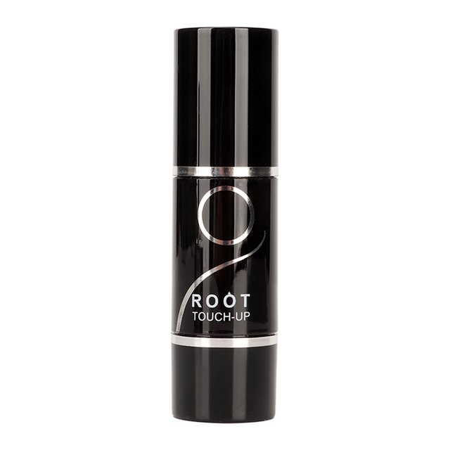 Polvo retocador de raíces instantáneo, 0,1 oz, marrón, portátil y en forma de esponja para sombras, para una cobertura impecable, sombra en barra resistente al agua para el cabello