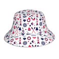 thumbnail image 1 of Balery Sailing Marine Travel Sombreros para el sol para hombre y mujer, sombrero de pescador con UPF 50+, 1 of 6