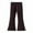 Brown, variant on Bottoms Solid Color Wide Leg Pants able Casual Pants Casual Jogger Pants