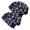 Astronaut and Dog Black Pattern, variant on Astronaut and Alien Black Pattern 2 Pack Slouchy Beanie Hat, Sleep Head Cover with Stretchy Fabric & Soft Texture, Stretchy Polyester Gifts for Unisex Men Women