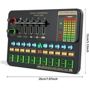 Podcast Equipment Bundle, Recording Studio Package Perfect for Recording, Broadcasting, Live Streaming, V10XPRO Voice Changer with Pro BM-800 Microphone