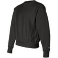 thumbnail image 3 of Champion Chandail Ras du Cou en Tricot Reverse pour Hommes, G, Noir, 3 of 4