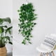 thumbnail image 5 of Pared Colgante de Follaje Artificial, Enredadera de Planta Falsa, Guirnalda Decorativa con 168 Hojas, 100 cm de Largo para Decoración de Interiores, 5 of 6