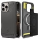 thumbnail image 1 of Funda Spigen Rugged Armor MagFit para iPhone 16 Pro, color gris, 1 of 7