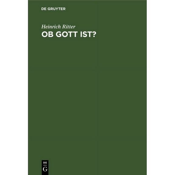 OB Gott Ist?: Beiträge Eines Suchenden Auf Die Wichtigste Frage Der Menschheit, (Hardcover)