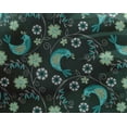 thumbnail image 4 of oneOone Georgette Viscose Fabric Leaves|Floral & Bird Artistic Fabric Prints by Yard 42 Inch Wide, 4 of 4