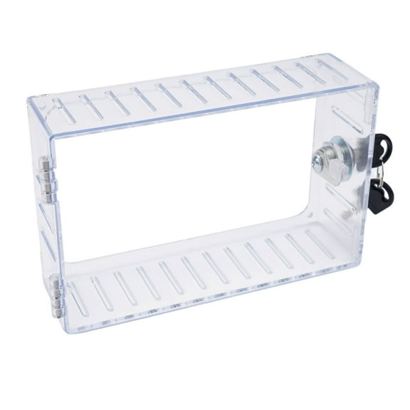 Effective Thermostat Lock Box Clear Cover Safeguards against Tampering and Damage Suitable for Homes and Offices