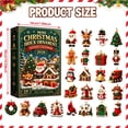 thumbnail image 3 of 24 Day Christmas Brick Ornament Advent Calendar, 24pcs Mini Christmas Ornaments with Hanging Loops, DIY Building Blocks Set for Christmas Tree, Holiday Decorations, 3 of 9