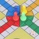 thumbnail image 4 of Ludo Chess Set Folding Roll Up Board Game Pad with 16 Chess Pieces 1 Dice Family Ludo Learning Game for Kids Adults, 4 of 4