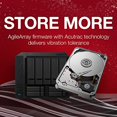thumbnail image 4 of Seagate IronWolf 16TB NAS Internal Hard Drive HDD - CMR 3.5 Inch SATA 6GB/S 7200 RPM 256MB Cache forRaid Network Attached Storage, with Rescue Service(ST16000VN001), 4 of 9