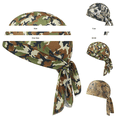 thumbnail image 3 of CUIYUAN Camouflage Head Scarf Cap Paisley Cooling Headscarf Cap Breathable Sweat Wicking Durag Lightweight Stretch Bandana Headscarf Elastic Cycling Sports Wicking Liner Outdoor Cycling Running, 3 of 5