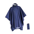 thumbnail image 3 of Almencla Poncho de Pluie avec Capuche Veste de Pluie Réutilisable pour Événement Sportif Randonnée Camping Bleu, 3 of 8