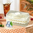 thumbnail image 5 of sruoe Ice Cube Trays, Ice Cube Trays for Freezer, Ice Cube Tray with Lid, 56 Pcs Ice Cube, Plastic, Square Ice Lattice, Household Ice Making, 5 of 6