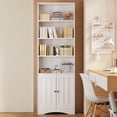 thumbnail image 6 of Asofer Bookshelves and Bookcases with Adjustable Shelves, Wall Shelf Organizer Display Stand for Home, Office, Study, 6 of 14