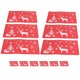 thumbnail image 3 of Almohadilla de aislamiento térmico, 12 piezas Almohadilla para olla con aislamiento térmico rojo Almohadilla para sartén caliente Funcionalidad inteligente, 3 of 5
