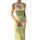 thumbnail image 2 of VISgogo Vestido de mujer, correa de espagueti, sin mangas, sin espalda, ajustado, estampado floral, vestidos largos VISgogo  moda, 2 of 8