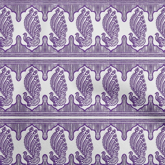 oneOone Viscose Chiffon Plum Fabric Block Sewing Material Print Fabric By The Yard 42 Inch Wide-4F