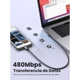 thumbnail image 4 of Cable USB C a C UGREEN Negro de 0.5M con Carga Rápida 60W para iPhone, Galaxy, MacBook Pro e iPad Pr, 4 of 7