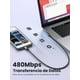 thumbnail image 4 of Cable USB C a C UGREEN Negro de 0.5M con Carga Rápida 60W para iPhone, Galaxy, MacBook Pro e iPad Pr, 4 of 7