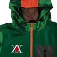thumbnail image 3 of Hunter X Hunter Gon Freecss Long Sleeve Green Spray Paint Camo Hooded Anorak-M, 3 of 7