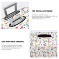 thumbnail image 4 of Bingfone Summer Floral Luggage Cover Washable Suitcase Cover Protector Anti-scratch Suitcase cover Fits 18-32 Inch Luggage, 4 of 8