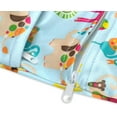 thumbnail image 5 of 2 piezas (flamenco) Bolsa de pañales para bebé Bolsas de pañales reutilizables impermeables con cremallera Lavable Doble, 5 of 5