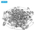 thumbnail image 3 of Uxcell Safety Pins 1.46 Inch Nickle Plated Small Sewing Pins Silver Tone 200Pcs, 3 of 5