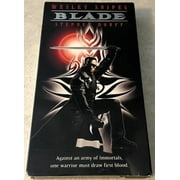 Blade 1998 VHS Tape WESLEY SNIPES STEPHEN DORFF