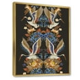thumbnail image 3 of Designart 'Chinoiserie With Peonies and Birds IX' Traditional Framed Canvas Wall Art Print, 3 of 5