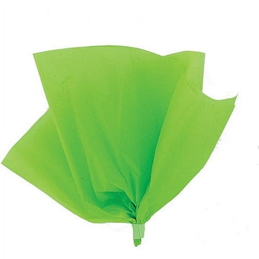 Lime Green Tissue Paper, 10 Sheets (Pack of 2)