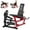 Leg Extension Machine-Red, variant on Mikolo TAWERET Leg Extension and Curl Machine, Adjustable Leg Curl Machine, Seated Leg Extension and Lying Curl Machine for Home Gym, Leg Workout Equipment with Cable System