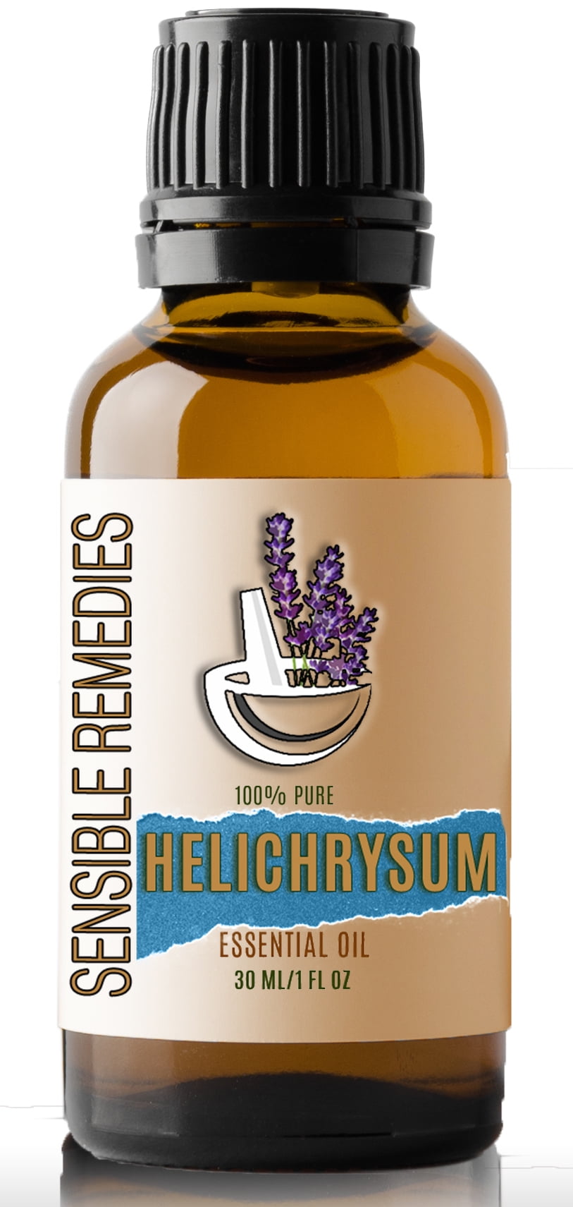 Sensible Remedies Helichrysum 100% Pure Therapeutic Grade Essential Oil 30 mL (1 oz)