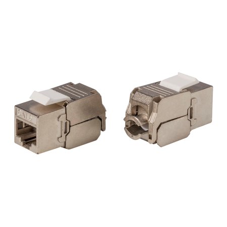 UPC: 0889028037980 | Monoprice Cat6 RJ-45 Keystone Jack | FTP  Toolless  180-Degree  Slim Style  Shielded – Entegrade Series