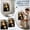 C001- Style A, variant on Bathroom Canvas Wall Art, Toilet Paper Parody, 11X14 In, Woven Canvas, Powder Room, Aged Tone, 1 Pc