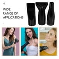 thumbnail image 3 of LOLIPPYY 4-Pack Black ABS Hair Dryer Diffuser Attachments for Salon Styling and Everyday Hair Care Use, 3 of 8