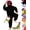 Black, variant on Big Mouth Monster Onesie With Giant Comb, Silly Funny Ugly Frog Onesie, Coral Fleece Couple Loungewear For Cosplay Party