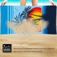 thumbnail image 5 of EUDIDV Absorbent Fine Fiber Double-sided Velvet Beach Towel With Drying And Water Absorption Digital Printing Sun Protection Shawl Swimming Bath Towel Quick Dry, 5 of 7