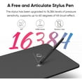 thumbnail image 4 of XPPen Updated Deco 01 V3 Drawing Tablet-16384 Levels of Pressure Battery-Free Stylus, 10x6 Inch OSU Graphic Tablet, 8 Hotkeys for Digital Art, 4 of 11