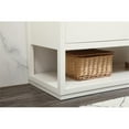 thumbnail image 5 of Elegant Decor Larkin 60" Solid Wood MDF Single Bathroom Vanity in White, 5 of 8