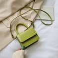 thumbnail image 2 of Bolsa Elegantes de hombro de cuero PU para mujer cruzados con solapa JShteea Para Estrenar, 2 of 9