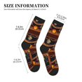 thumbnail image 3 of Vsdgher Halloween Decoration Unisex Crew Socks Lightweight Breathable Ventilation Ankle Socks, Mid-calf socks for Daily, 3 of 7