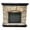 Tan, variant on LIVILAND 36 in. Freestanding Electric Fireplace in Gray