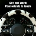 thumbnail image 6 of Tgbvmt Winter Steering Wheel Cover, Fluffy Warm and Cozy for Cars, Soft Short Lint Material for Comfort, Easy Installation, Stylish Cover for All Seasons, Perfect for Cold Weather Driving, 6 of 6