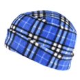 thumbnail image 7 of Women's Winter Fleece Winter Set-Polyester Fleece Hat, Gloves, and Scarf Set for Cold Weather (Blue & White Plaid), 7 of 7
