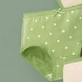 thumbnail image 4 of CZHQWE Toddler Panties Girls Size 7 Underwear Baby Toddler Girls' Underwear, Cotton Panties, Comfort Briefs Green 4PCS, 4 of 5
